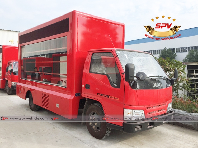 LED Advertising Truck JMC - RF LED Advertising Truck JMC - RF